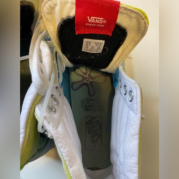 Vans Vintage Collectible Adult High-Top Sneakers - Sz 10 W, 8.5 M - Picture 5 of 5